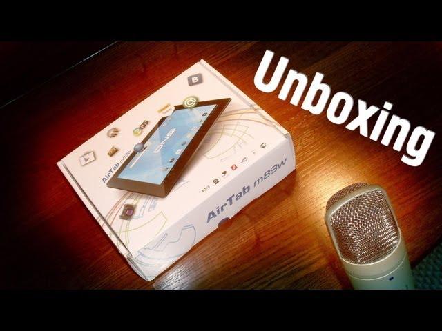 Планшетный ПК DNS AirTab m83w [Unboxing/Распаковка]