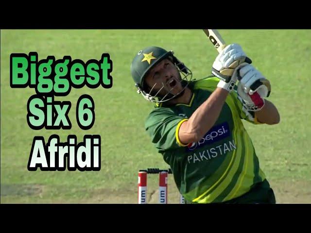 Very Big Sixes By Boom Boom Afridi | Biggest Sixes