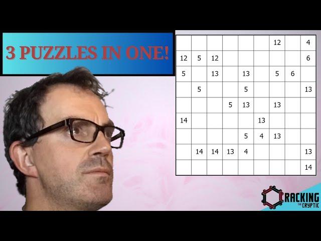 Three Puzzles In One 9x9 Grid