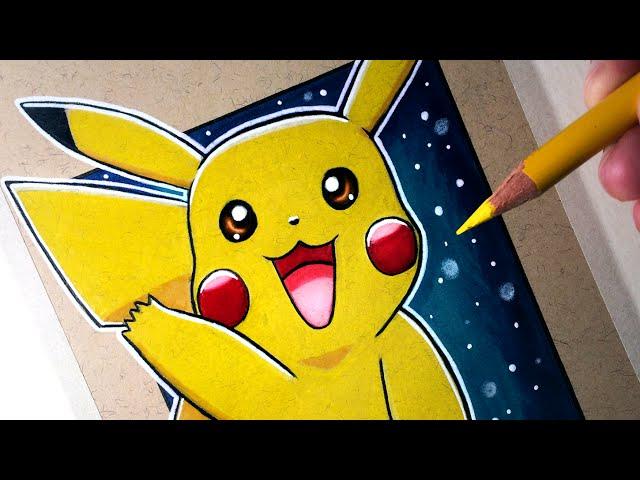 Let's Draw Pikachu - POKÉMON - FAN ART FRIDAY