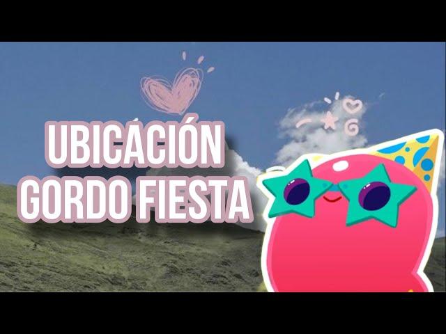 Ubicación Gordo Fiesta 22, 23 y 24 noviembre 2024  [Slime Rancher]