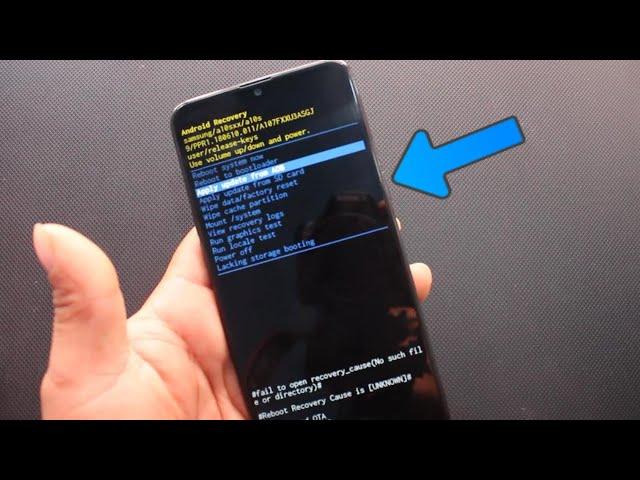 How To Hard Reset Samsung A10s Remove Screen Lock/Pattern/Pin/Finger/Password At Your Home