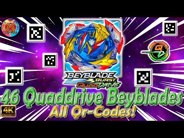 All Qr-Codes Beyblades Quaddrive | Все Qr-КОДЫ Бейблэйдов Quaddrive - Beyblade Burst Quaddrive