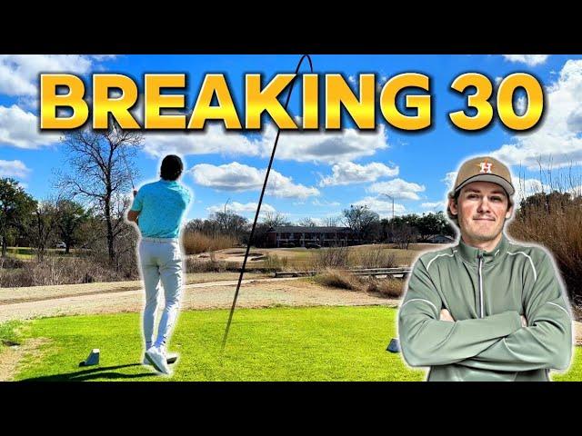 Can kg_par Break 30 Through 9 Holes From The Front Tees At Texas A&M Golf Course?