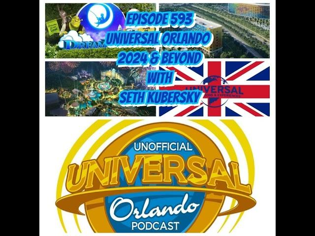 UUOP #593 - Universal Orlando 2024 & Beyond with Seth Kubersky