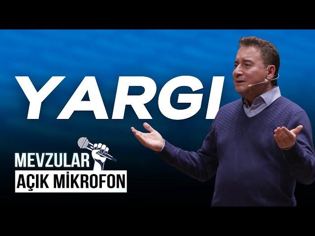 #4 "Ne Zaman Yargılanacaksınız?" | Ali Babacan | Mevzular Açık Mikrofon