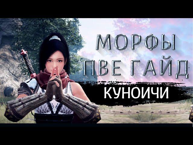 Black Desert Online. Куноичи гайд пве морфы. (Chizuro)