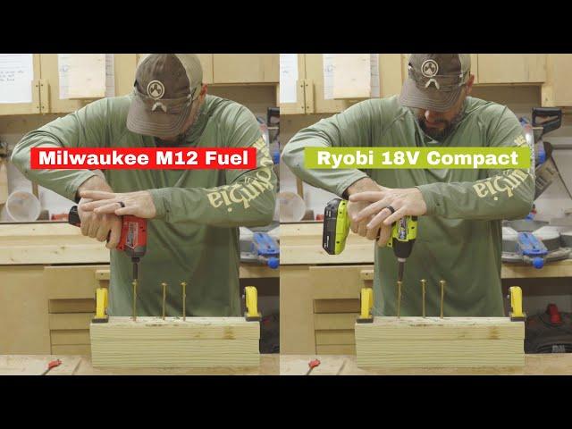 Ryobi One+ HP 18v COMPACT Impact VS Milwaukee M12 Fuel Impact