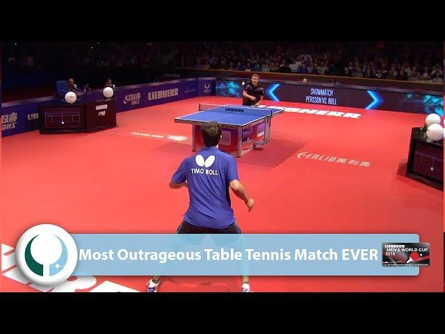 Most Outrageous Table Tennis Match EVER