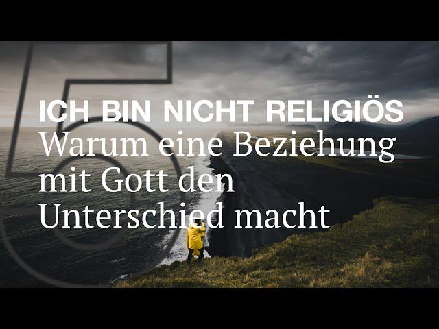 CGF-Impulstage | Ich bin nicht Religös | 17.11.2024