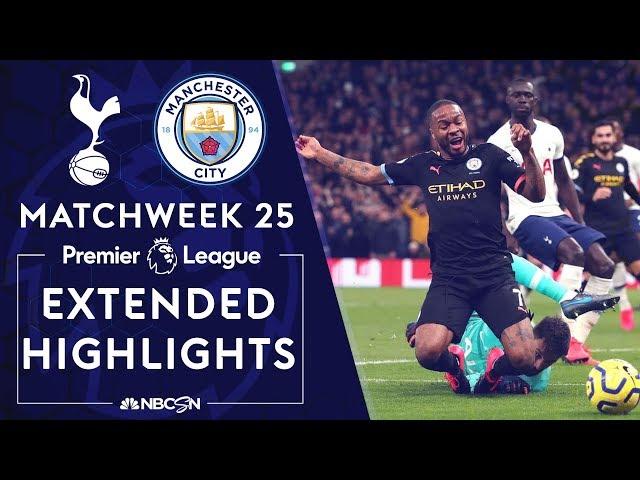 Tottenham v. Man City | PREMIER LEAGUE HIGHLIGHTS | 2/2/2020 | NBC Sports