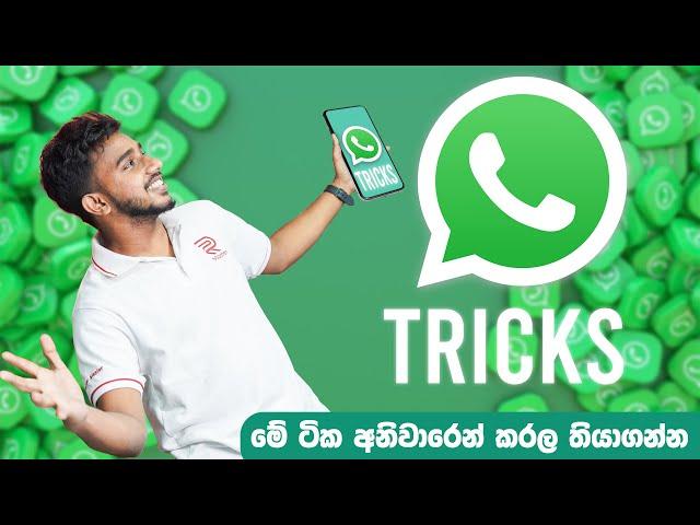 WhatsApp Tips & Tricks in Sinhala 2024 That Will Blow Your Mind!