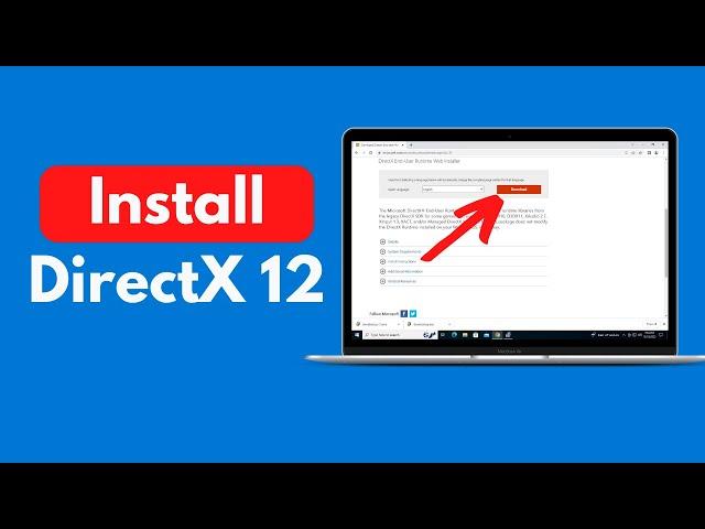 How to Install Directx 12 on Windows 10 (Quick & Easy)