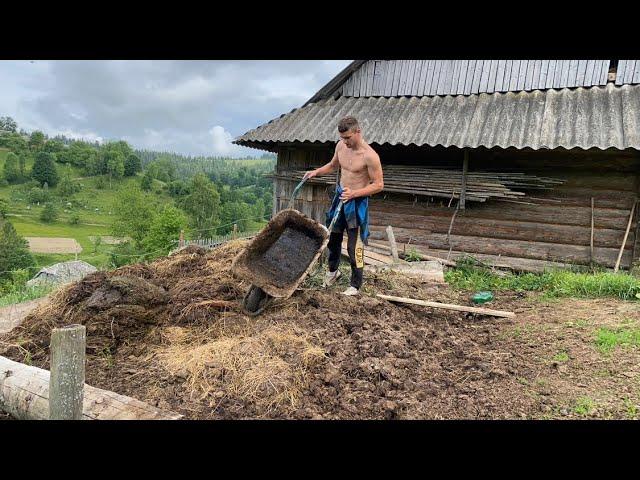 A difficult but happy life of a boy in the mountains