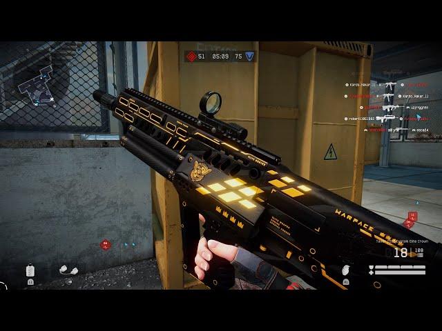 Warface Weapons - Tavor TS12 Custom Elite Crown - Team Deathmatch - Oil Depot