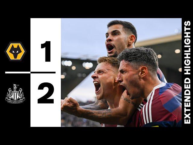 Wolves 1 Newcastle United 2 | EXTENDED Premier League Highlights