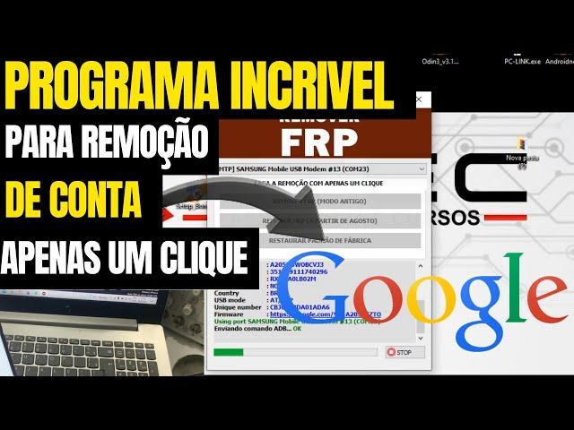 FRP REMOÇAO DE CONTA GOOGLE PROGRAMA 2023