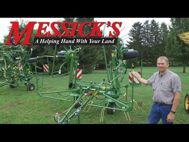 Krone KW552 Hay Tedder Product Review & Features | Messick's