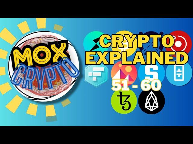 Understand CRYPTOCURRENCY  - in a nutshell | MoxCrypto | 10 Coins Part 6