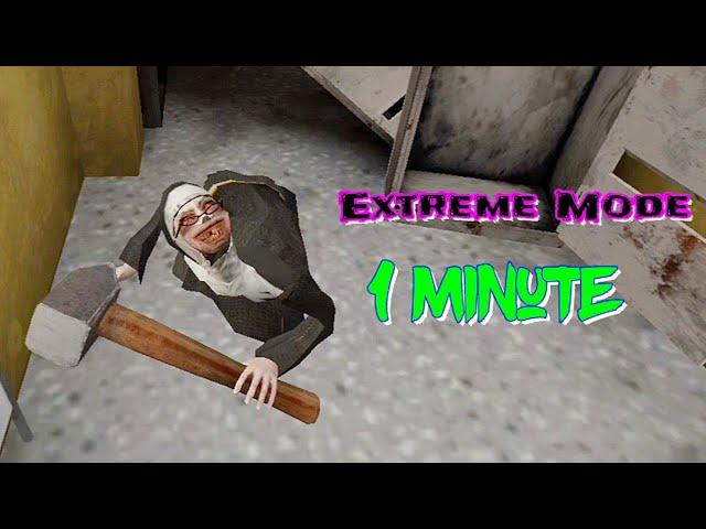 Evil Nun Extreme Mode In One Minute