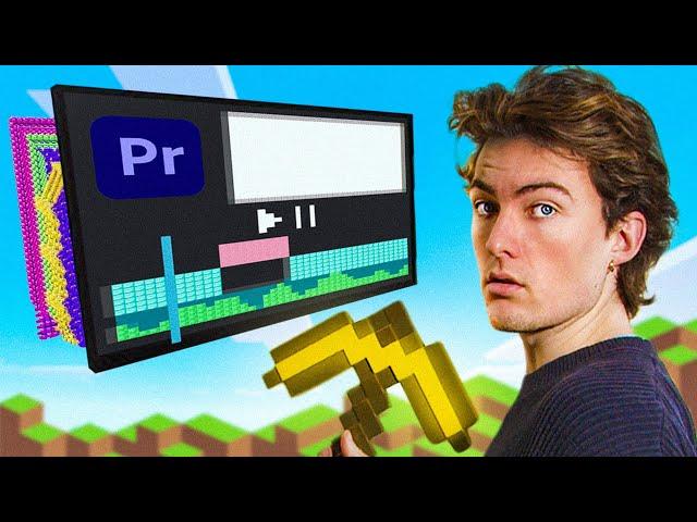 I Tried Editing Videos INSIDE of Minecraft