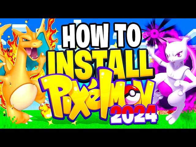 HOW TO INSTALL PIXELMON IN 2024! (Minecraft 1.16.5 Pokémon Mod)