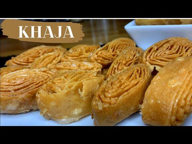 Khaja Recipe | Indian Sweet Recipe | Odisha/Bengali Khaja Recipe | Chirote | Sweet | Khaja