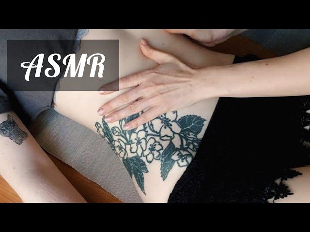 ASMR Tracing tattoos. Russian whisper