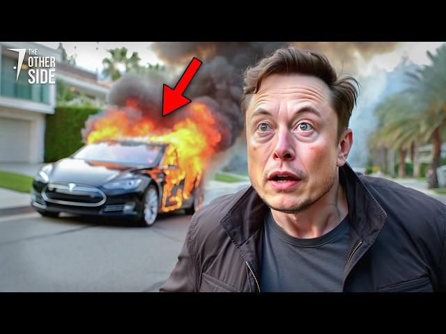 Elon Musk’s Tesla Exploded Near His House —What Happens Next Changes Everything