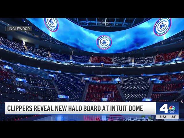 Clippers reveal new Halo Board at Intuit Dome