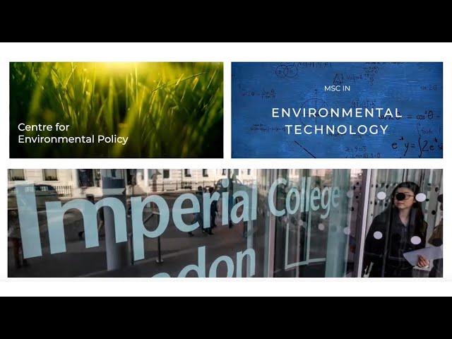 MSc in Environmental Technology, Imperial College London