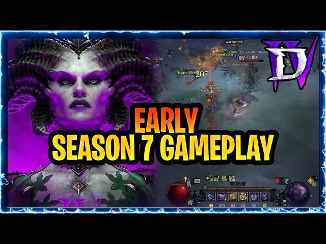 Diablo 4 Season 7 Witchcraft Gameplay : How the New Season Powers Work New Bounties Diablo IV PTR