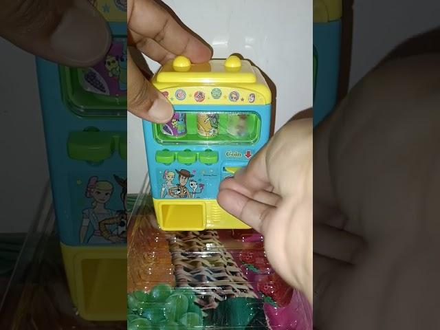 Vending machine toys asmr