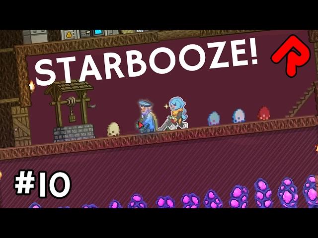 Starbooze, livestock & item network failure! | Let's Play Starbound Frackin' Universe mod ep 10