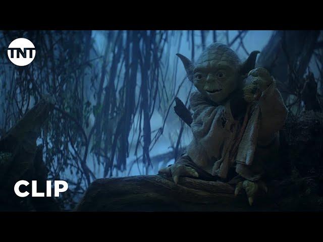 Star Wars: The Empire Strikes Back - Luke Meets Yoda for the First Time [CLIP] | TNT