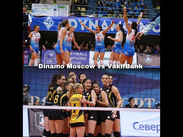 Dinamo Moscow vs VakıfBank 2018/19