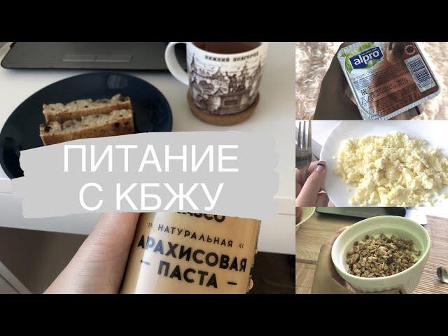 Питание за 2 дня с КБЖУ