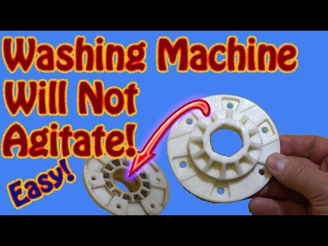 How to Repair a Maytag Bravos Washing Machine That Does Not Agitate Properly - Drum Hub Replacement