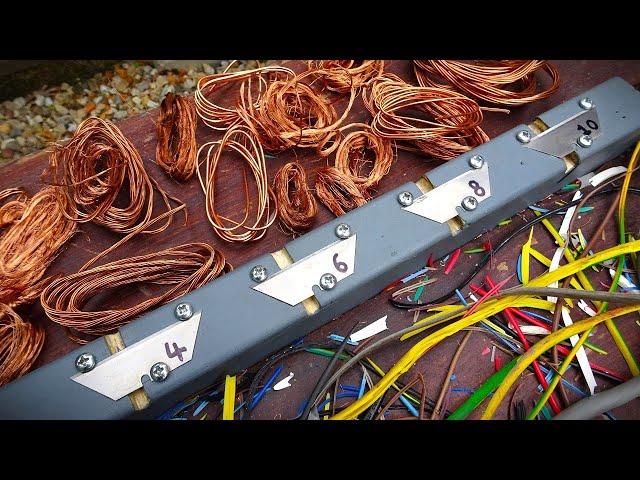 How to Make a DIY Wire Stripper & Strip Copper Wire for Scrap Metal