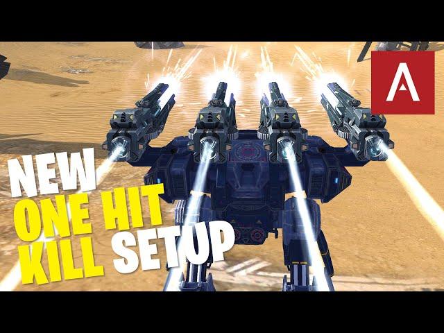 War Robots - NEW ONE HIT KILL Behemoth Gauss WR Max Gameplay