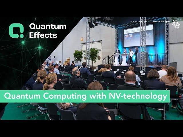 Quantum Computing with NV-technology - Quantum Effects 2023