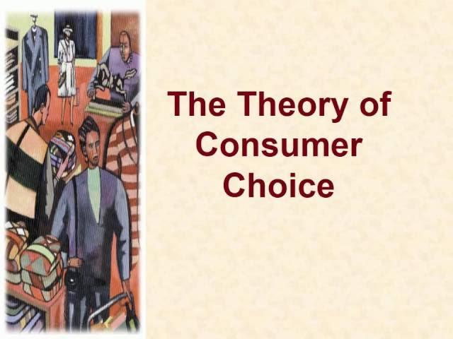 The Theory of Consumer Choice Ordinal Approach Chapter 21 (Microeconomics) Lecture 9