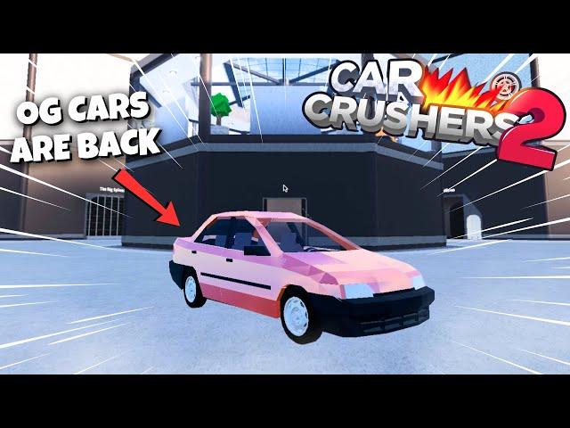 The OG Facility is BACK in Car Crushers 2! Roblox