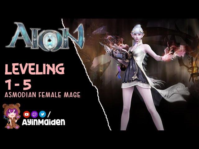 Aion - Leveling 1-5, Asmodian Mage