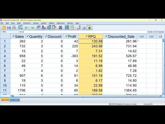 SPSS Transform Menu Compute variable| SPSS for Beginners: Creating New Variables from Existing Data