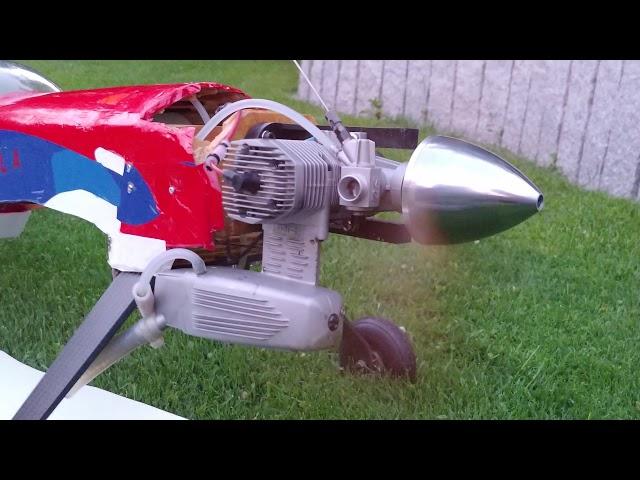 Short run of my O.S. MAX 95 AX Nitro Engine