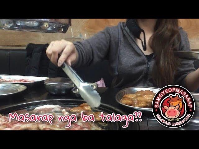 SAMGYEOPMASARAP Unlimited Korean Grill | Mani Girl Mukbang