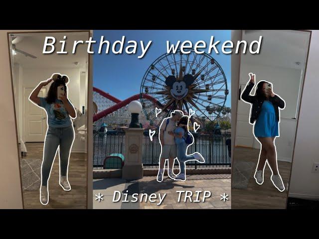 Celebrated my birthday at the happiest place on earth | Birthday weekend