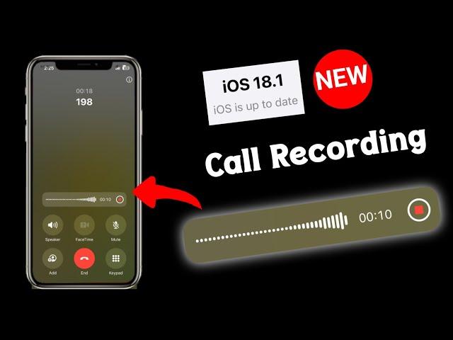 Finally iPhone launch call recording features 🫡