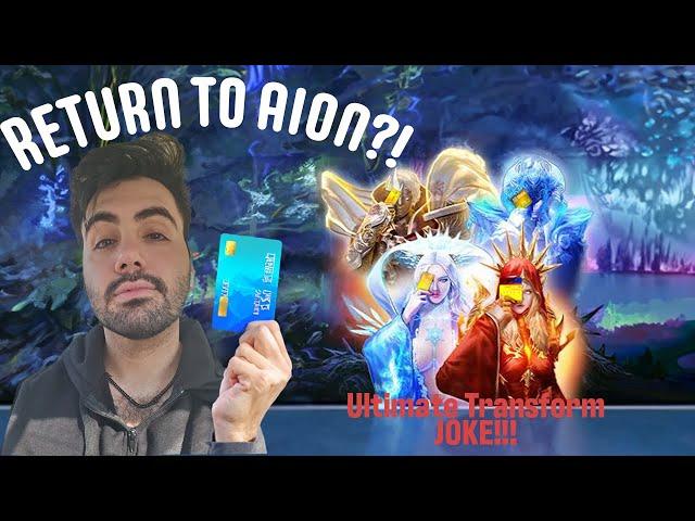 Return to Aion 8.4 & ultimate xform "promo"